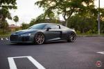 Audi R8 V10 on Vossen Wheels (CG-204) 2016 года